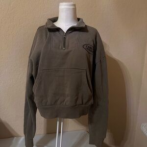 Pacsun Land Rover half zip pullover